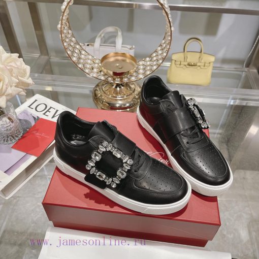 24 new styles of Zhou Dongyu~Tang Yan~Linda's dream shoes RV square button white shoes light47pnor4k - Image 6