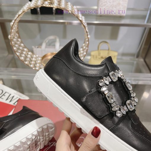 24 new styles of Zhou Dongyu~Tang Yan~Linda's dream shoes RV square button white shoes light47pnor4k - Image 9