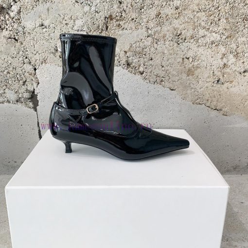 The row23ss autumn and winter new cat heel boots The row has never lost in creating a sense ynifpynm - Image 3
