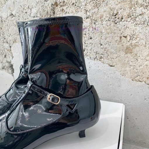 The row23ss autumn and winter new cat heel boots The row has never lost in creating a sense ynifpynm - Image 8