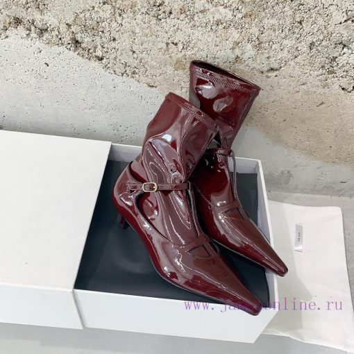 The row23ss autumn and winter new cat heel boots The row has never lost in creating a sense l3l4xrbv - Image 5