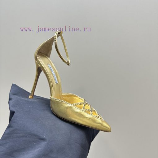 AQUAZZURA 24 Spring/Summer New Collection asCrystal high heels with adjustable ankle strap aymak9zp8 - Image 7