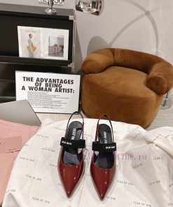 𝙈𝙄𝙐𝙈𝙄𝙐² ⁰² 4 Early Spring Miura New Pointed Series Single Shoes, Mary JaneA fairy must have sryfrb19