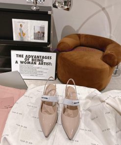 𝙈𝙄𝙐𝙈𝙄𝙐² ⁰² 4 Early Spring Miura New Pointed Series Single Shoes, Mary JaneA fairy must have qpvxmjh5