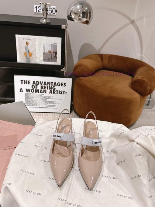 𝙈𝙄𝙐𝙈𝙄𝙐² ⁰² 4 Early Spring Miura New Pointed Series Single Shoes, Mary JaneA fairy must have qpvxmjh5