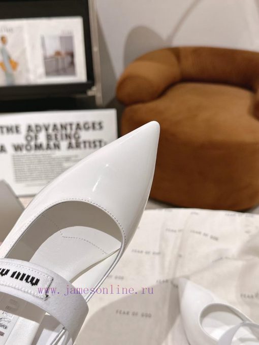 𝙈𝙄𝙐𝙈𝙄𝙐² ⁰² 4 Early Spring Miura New Pointed Series Single Shoes, Mary JaneA fairy must have vankuhi2 - Image 5