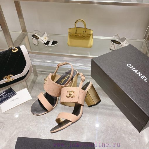 𝐂𝐇𝐀𝐍𝐄𝐋 Chanel 2023 Spring/Summer New Product Fashion Sandals Electric Rust Collection Never leydkpa5 - Image 2