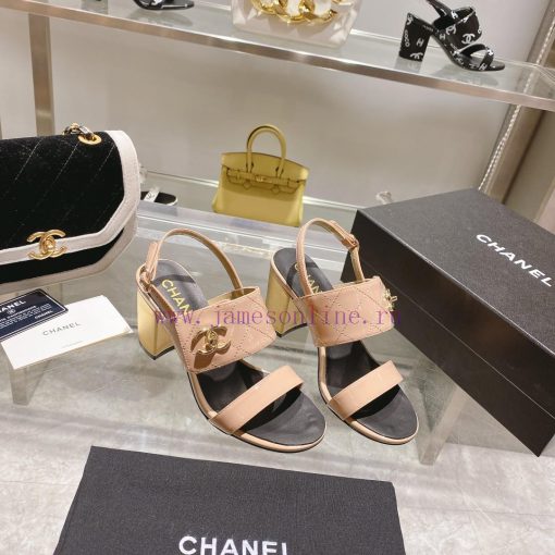 𝐂𝐇𝐀𝐍𝐄𝐋 Chanel 2023 Spring/Summer New Product Fashion Sandals Electric Rust Collection Never leydkpa5 - Image 3