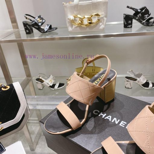 𝐂𝐇𝐀𝐍𝐄𝐋 Chanel 2023 Spring/Summer New Product Fashion Sandals Electric Rust Collection Never leydkpa5 - Image 5