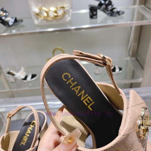 𝐂𝐇𝐀𝐍𝐄𝐋 Chanel 2023 Spring/Summer New Product Fashion Sandals Electric Rust Collection Never leydkpa5 - Image 10
