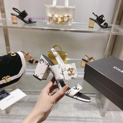 𝐂𝐇𝐀𝐍𝐄𝐋 Chanel 2023 Spring/Summer New Product Fashion Sandals Electric Rust Collection Never 80p5ytjq - Image 5
