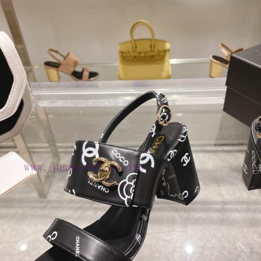 𝐂𝐇𝐀𝐍𝐄𝐋 Chanel 2023 Spring/Summer New Product Fashion Sandals Electric Rust Collection Never 97eb8nrs - Image 7