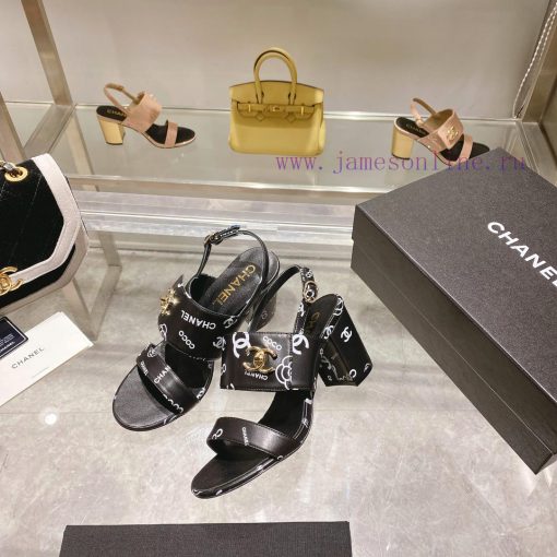 𝐂𝐇𝐀𝐍𝐄𝐋 Chanel 2023 Spring/Summer New Product Fashion Sandals Electric Rust Collection Never 97eb8nrs - Image 9