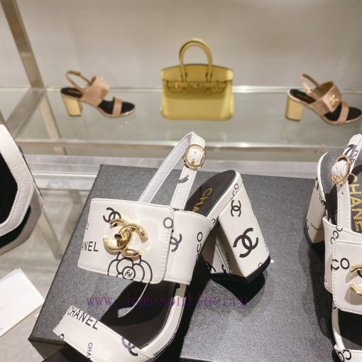 𝐂𝐇𝐀𝐍𝐄𝐋 Chanel 2023 Spring/Summer New Product Fashion Sandals Electric Rust Collection Never 80p5ytjq - Image 10