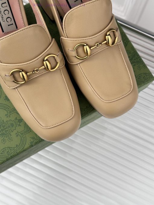 Gucci24S Spring/Summer New ProductHorse collar buckle thick heel sandalsThe fabric is made osvwbmc94 - Image 8