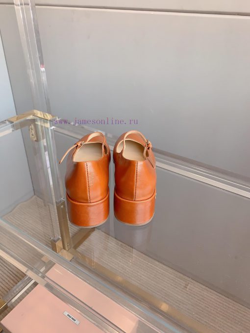 Miu's new thick heel Mary Jane single shoe show, the latest single shoe thick heel design inclqsdr6u - Image 9