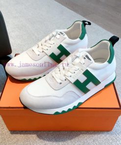 Men's 20 couple's H home 23ss early spring white shoes with last design and British retro stpekmxlv7
