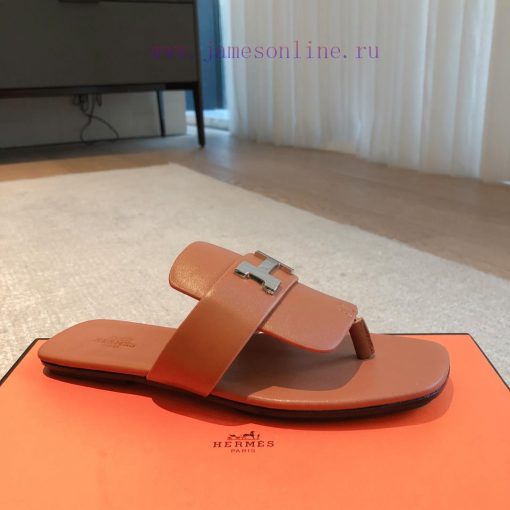Hermes...  Eclair slippers2023 New Products+Explosive SeriesThe sole is lightweight and has uhai6841 - Image 8