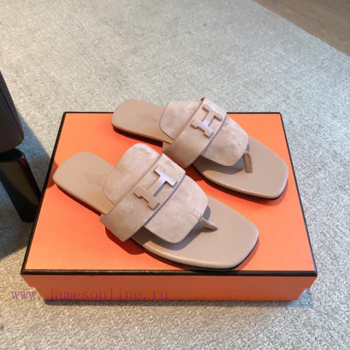 Hermes...  Eclair slippers2023 New Products+Explosive SeriesThe sole is lightweight and has 10kvhq55 - Image 2