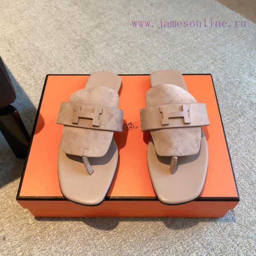 Hermes...  Eclair slippers2023 New Products+Explosive SeriesThe sole is lightweight and has 10kvhq55 - Image 3