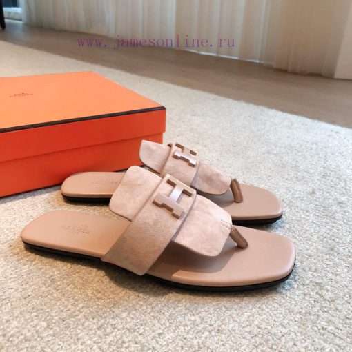 Hermes...  Eclair slippers2023 New Products+Explosive SeriesThe sole is lightweight and has 10kvhq55 - Image 4