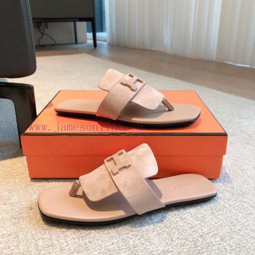 Hermes...  Eclair slippers2023 New Products+Explosive SeriesThe sole is lightweight and has 10kvhq55 - Image 6
