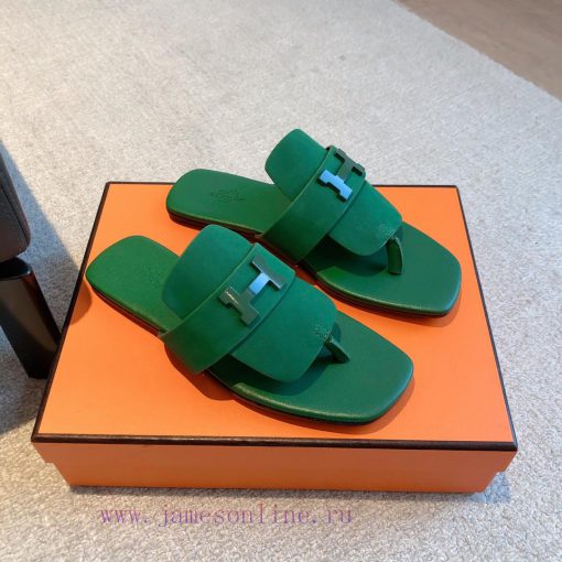 Hermes...  Eclair slippers2023 New Products+Explosive SeriesThe sole is lightweight and has yag3voma - Image 2