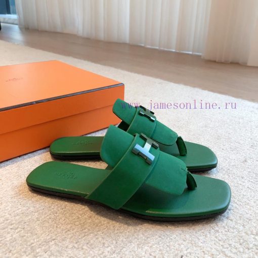 Hermes...  Eclair slippers2023 New Products+Explosive SeriesThe sole is lightweight and has yag3voma - Image 4