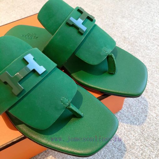 Hermes...  Eclair slippers2023 New Products+Explosive SeriesThe sole is lightweight and has yag3voma - Image 5