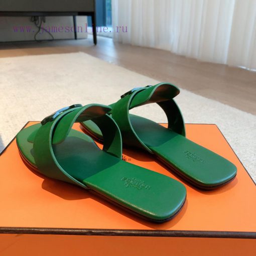 Hermes...  Eclair slippers2023 New Products+Explosive SeriesThe sole is lightweight and has yag3voma - Image 7