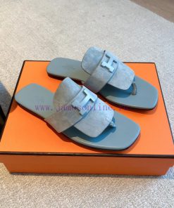 Hermes...  Eclair slippers2023 New Products+Explosive SeriesThe sole is lightweight and has tmo6wp73