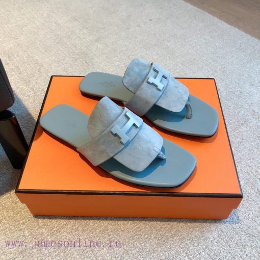 Hermes...  Eclair slippers2023 New Products+Explosive SeriesThe sole is lightweight and has tmo6wp73 - Image 2