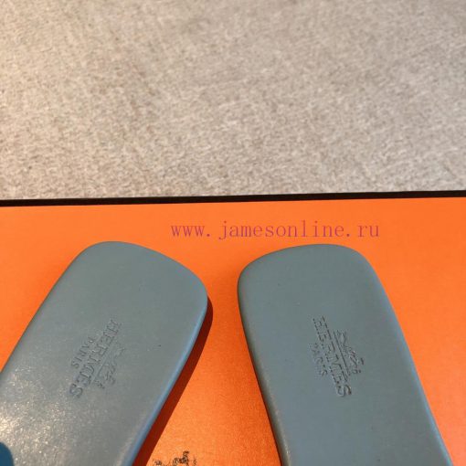 Hermes...  Eclair slippers2023 New Products+Explosive SeriesThe sole is lightweight and has tmo6wp73 - Image 6