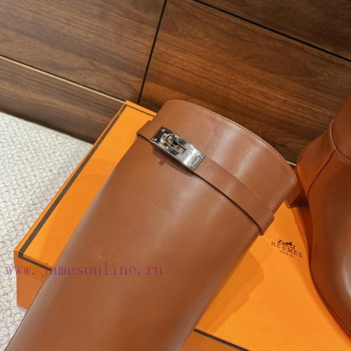 Handmade HERMES 22ss autumn and winter channel product, with last shoe shape and British retbyvjkmh1 - Image 7