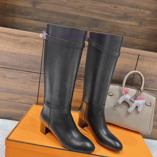 Handmade HERMES 22ss autumn and winter channel product, with last shoe shape and British retcg14a99a - Image 4