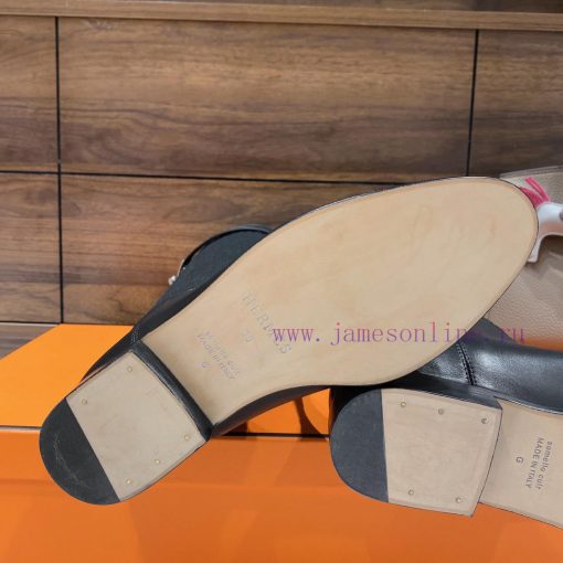 Handmade HERMES 22ss autumn and winter channel product, with last shoe shape and British ret5b8ol9xw - Image 10