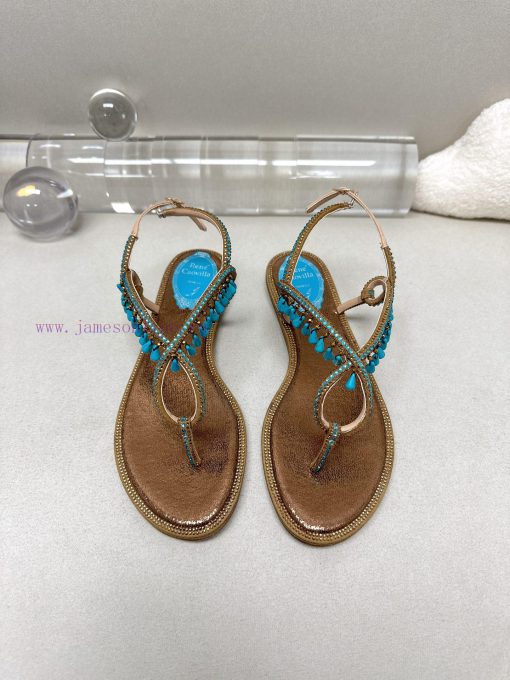 R ᴇɴᴇ C ᴀᴏᴠɪʟʟᴀ | 2023 𝐬𝐬 Renee Jolla, RC Spring/Summer Hot Series, crystal pendant flat sanbaj2neu3