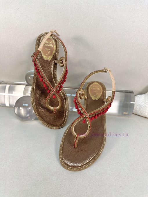 R ᴇɴᴇ C ᴀᴏᴠɪʟʟᴀ | 2023 𝐬𝐬 Renee Jolla, RC Spring/Summer Hot Series, crystal pendant flat sanrrpo4twy - Image 6