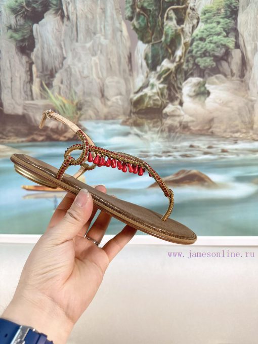 R ᴇɴᴇ C ᴀᴏᴠɪʟʟᴀ | 2023 𝐬𝐬 Renee Jolla, RC Spring/Summer Hot Series, crystal pendant flat sanrrpo4twy - Image 8