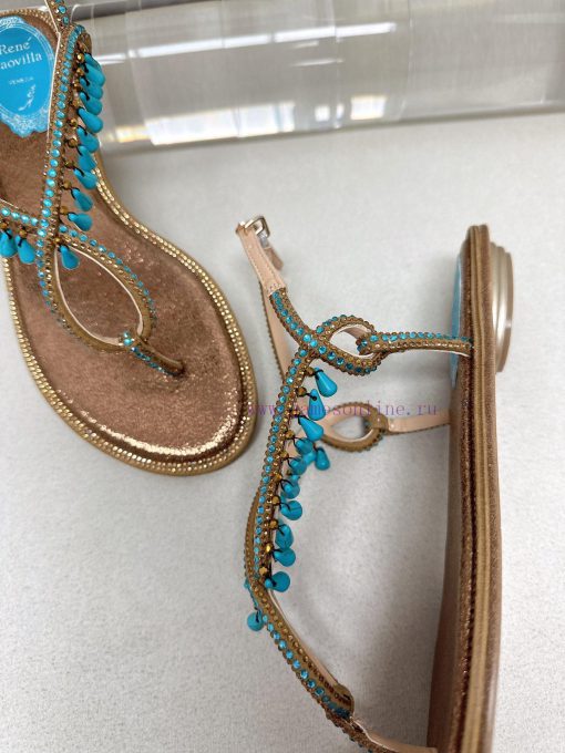 R ᴇɴᴇ C ᴀᴏᴠɪʟʟᴀ | 2023 𝐬𝐬 Renee Jolla, RC Spring/Summer Hot Series, crystal pendant flat sanbaj2neu3 - Image 9