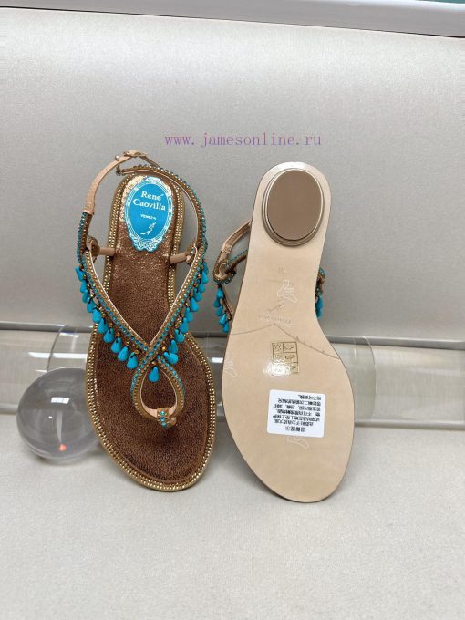 R ᴇɴᴇ C ᴀᴏᴠɪʟʟᴀ | 2023 𝐬𝐬 Renee Jolla, RC Spring/Summer Hot Series, crystal pendant flat sanbaj2neu3 - Image 10