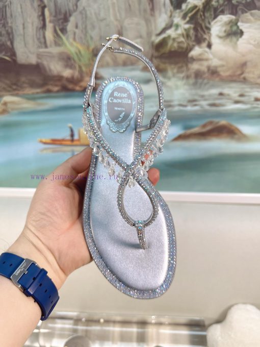 R ᴇɴᴇ C ᴀᴏᴠɪʟʟᴀ | 2023 𝐬𝐬 Renee Jolla, RC Spring/Summer Hot Series, crystal pendant flat san19lzkt0b - Image 9
