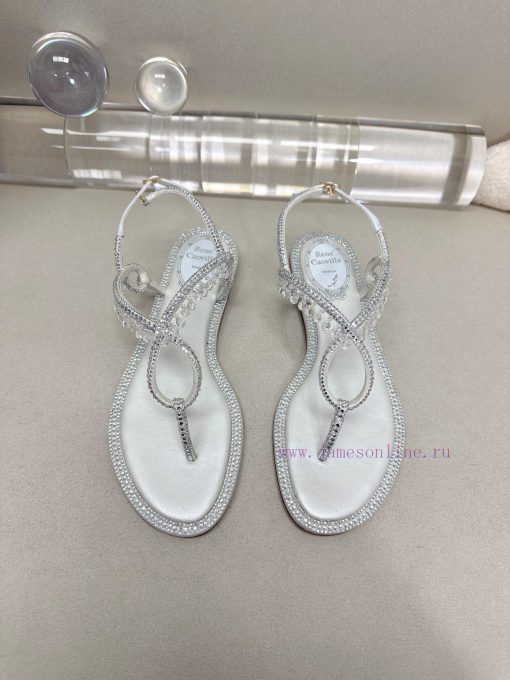 R ᴇɴᴇ C ᴀᴏᴠɪʟʟᴀ | 2023 𝐬𝐬 Renee Jolla, RC Spring/Summer Hot Series, crystal pendant flat sanflq0mive - Image 2