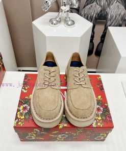 Top tier𝐊𝐄𝐍𝐙𝐎 Yama Male Female Same Style Kangaroo Shoes Nigo Same StyleThick soled lace up b8xdtd0a