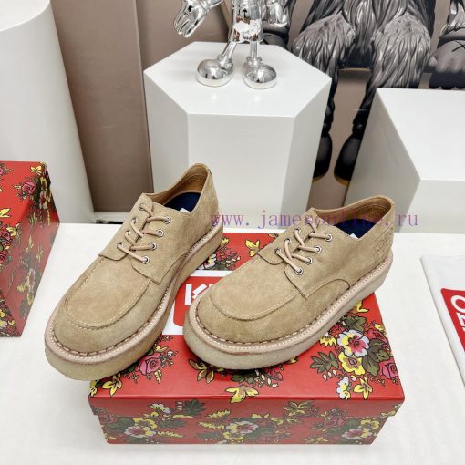 Top tier𝐊𝐄𝐍𝐙𝐎 Yama Male Female Same Style Kangaroo Shoes Nigo Same StyleThick soled lace up b8xdtd0a - Image 4