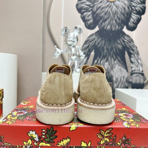 Top tier𝐊𝐄𝐍𝐙𝐎 Yama Male Female Same Style Kangaroo Shoes Nigo Same StyleThick soled lace up b8xdtd0a - Image 9