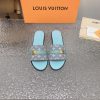 2024 LV Donkey Home Spring/Summer New Slippers 11 Haute Couture, Retro and Novel Style, Fabr4qanepgy