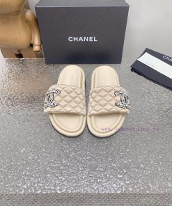 Chanel Chanel 23 new diamond patterned double C thick soled sandalsOriginal purchase, develo2ifok823
