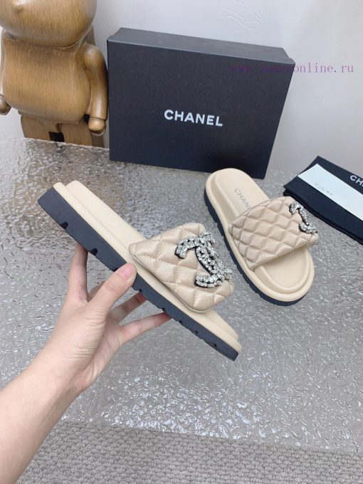 Chanel Chanel 23 new diamond patterned double C thick soled sandalsOriginal purchase, develo2ifok823 - Image 5