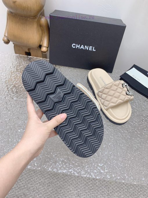 Chanel Chanel 23 new diamond patterned double C thick soled sandalsOriginal purchase, develo2ifok823 - Image 6
